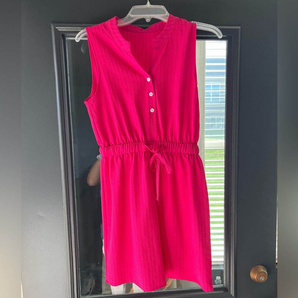 SHEIN pink dress